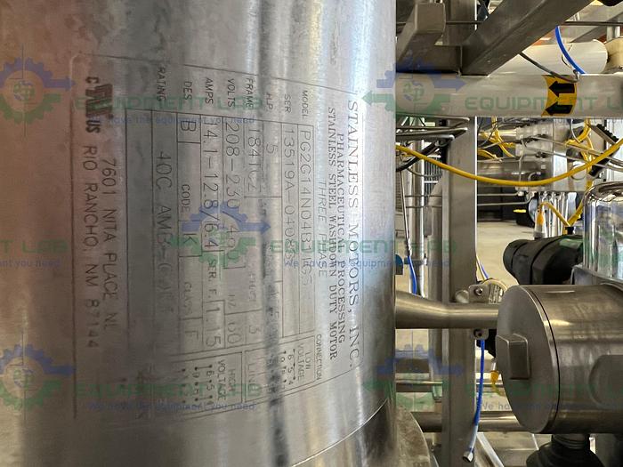 Used Ultra Filteration System  w/ Waukesha Cherry Burrell 060UL and 018UL Pumps