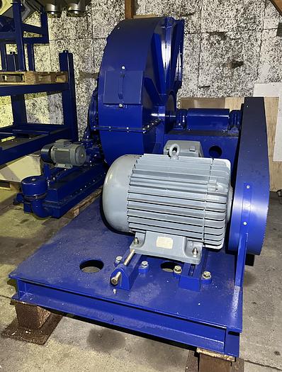 Refurbished POLLRICH suction ventilator with 75 kW motor