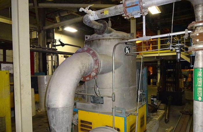 Used BLACK CLAWSON UV 400 PRESSURE SCREEN