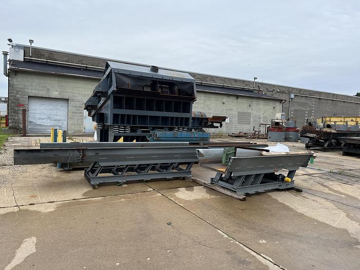 Used WEBSTER INDUSTRIES FLAT SPRING SHAKER CONVEYOR