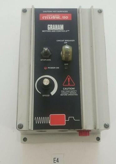 Used *PREOWNED* Graham Transmissions Cycletrol 150 DC Controller 120VAC 176B6000