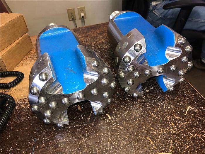 6" Cable Tool Flat Face Button Bit