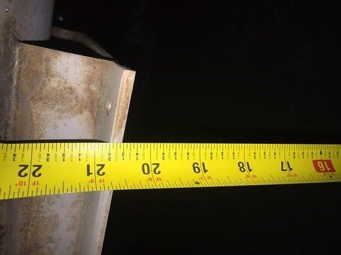 Used 325  CU. FT. RIBBON BLENDER – S/S – #9004