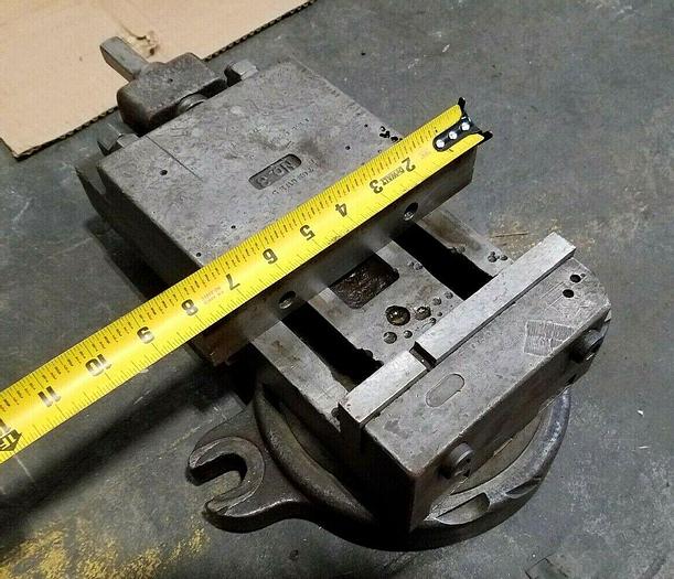 Used Brown & Sharpe No. 3 Milling Vise 6" Jaws Rotating Base for Milling Machine