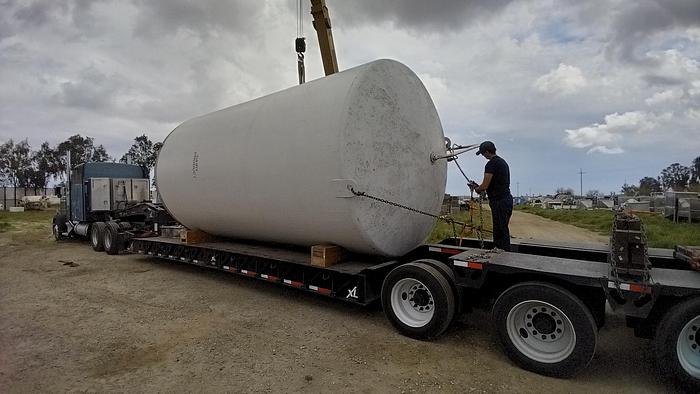 Used Tank, 10,000 Gallon, S/st, Jkt, Agit, DCI, Silo #C744332
