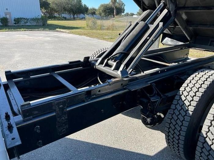 Used C59623 Terex Hiranger XT60 65ft Bucket Boom on 2010 Ford F750 Forestry Dump Truck