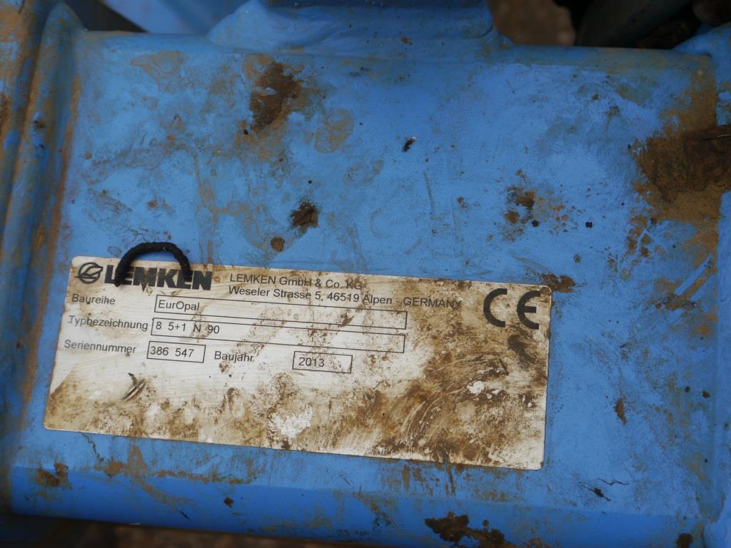 Used Lemken Europal 8 Plough