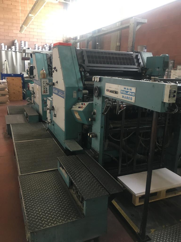 Used MAN Roland RVK 3B 4/0 2/2 (1986)