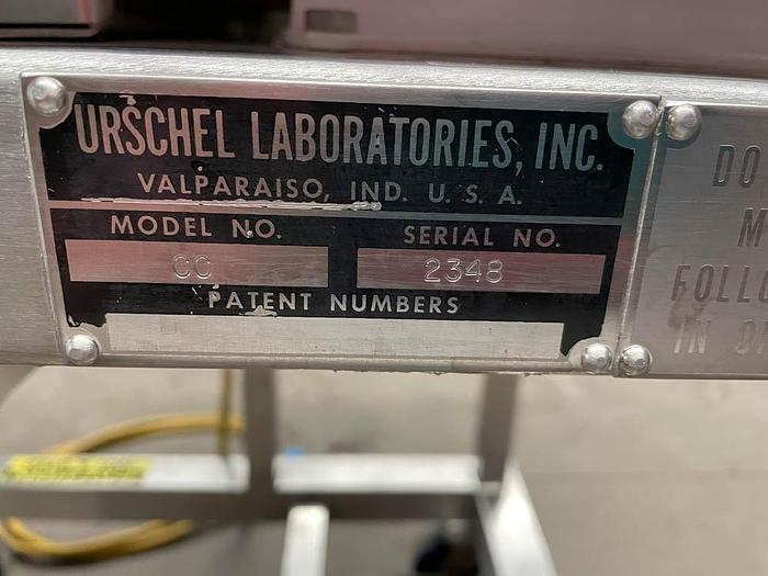 Refurbished Urschel Laboratories CC