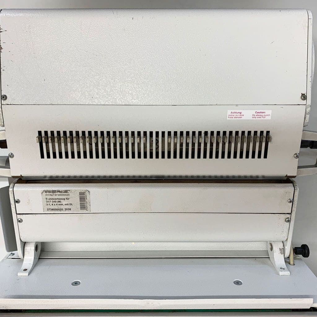 Used Pre-used Renz DTP340M/A Calendar Square-Hole Wire Tool Punch Die