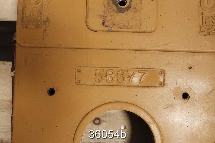 Used Goulds 3196 Pump Base, Pattern No. 58677 #36054