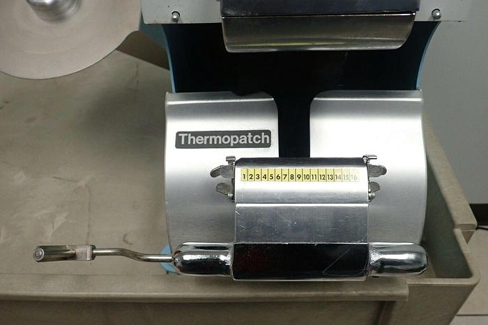 Used Thermopatch Perm-A-Rite Mark II Model PR-16 Label Marking Machine