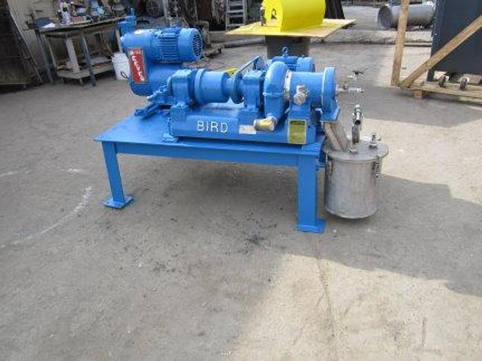 Used Centrifuge, Decanter, Bird, 6" X 12", 316 S/st, Vapor-tite, #S737546