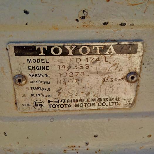 Usado 1984 Toyota HINO FD174L dropside truck