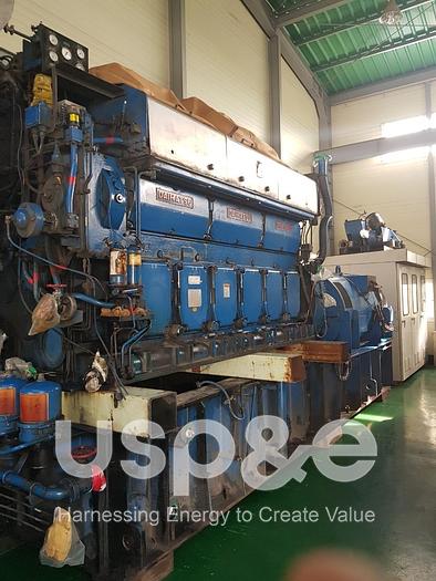 Used 1.6 MW 2003 Used Daihatsu 6 DK-28 Diesel Generator Sets