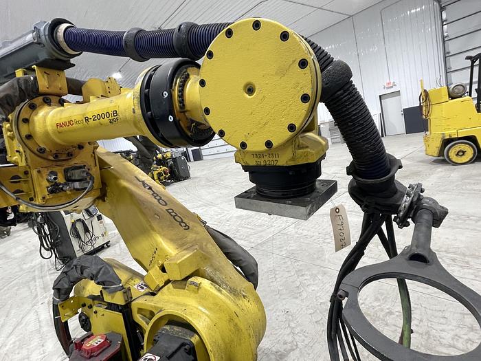 Used FANUC R2000IB/210F 6 AXIS ROBOT WITH R30iA CONTROLLER