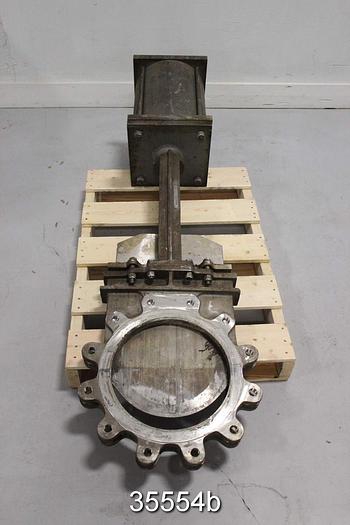 Used Velan L19-0310C-13SL 14" Air Operated Knife Gate Valve #35554