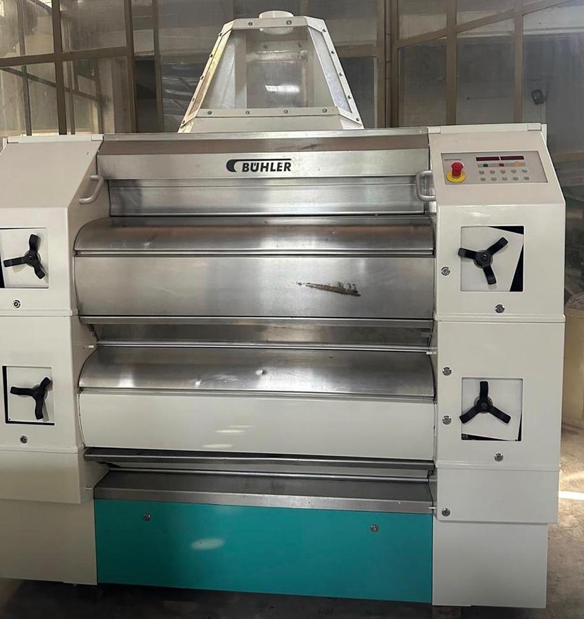 Used BUHLER MDDO EIGHT ROLLER NEWTRONIC ROLLERMILLS.