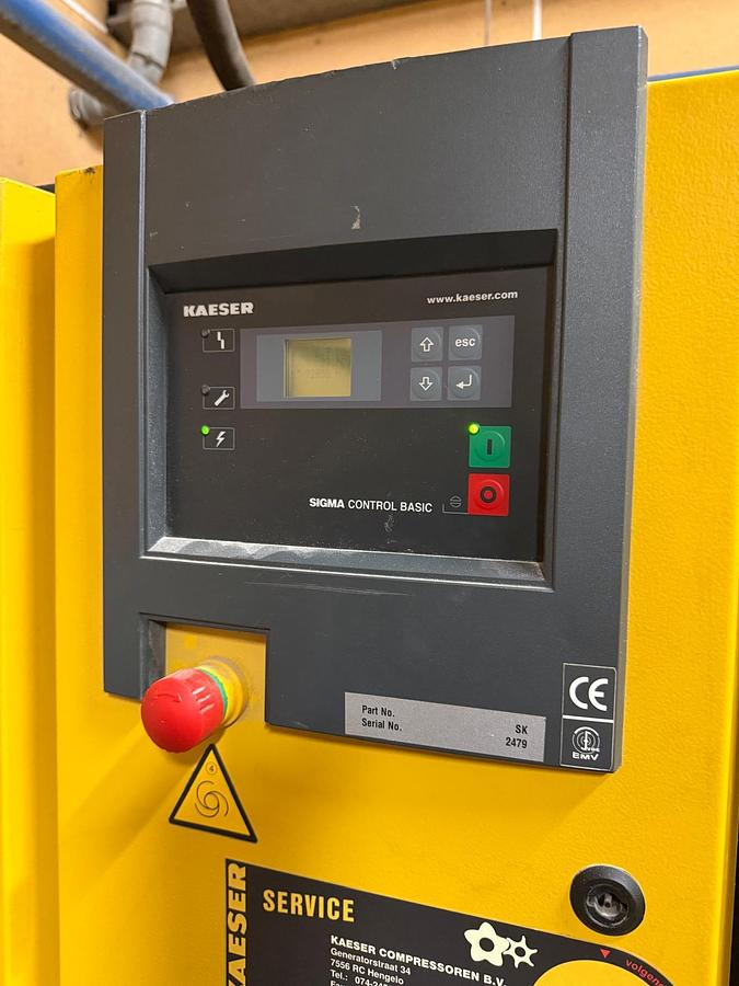 Used Kaeser Compressor package