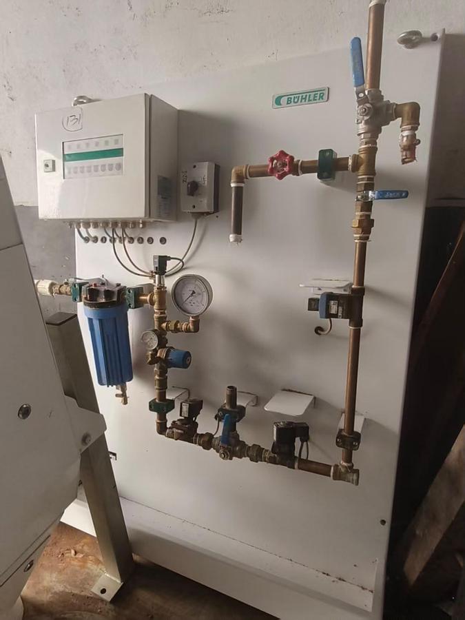 Used BUHLER MYFE 30 MOISTURE CONTROL UNIT.