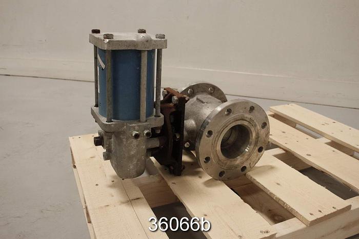 Used Neles Jamesbury 4 815L TT 3600MT 4" Ball Control Valve #36066