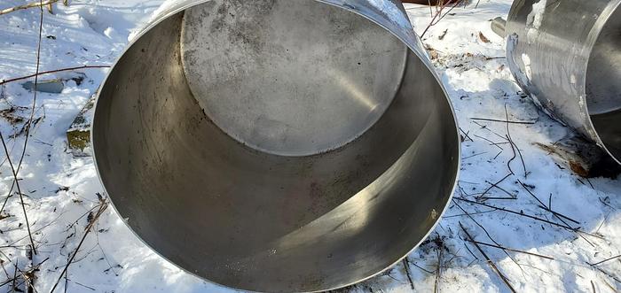 Used 65 GALLON OPEN TOP TANK WITH COVER – T-316 S/S