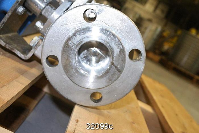 Used Neles Jamesbury 9150313600XT22 2" Control Ball Valve #32099