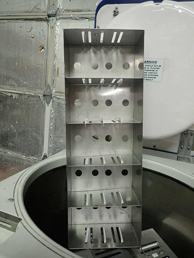 Used CryoSafe SSBA1 Liquid Nitrogen Dewar Cryogenics Storage System Tank