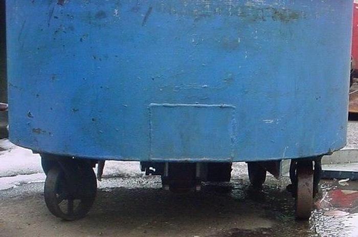 Used 125 GALLON PORTABLE MIX TANK – C/S – 36 in. DIA. X 38 in
