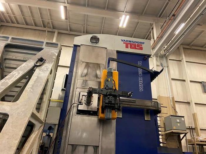 Used 196"X, 118"Y, 39"Z, TOS, WRD-130Q, 2015, CNC FLOOR TYPE HORIZONTAL BORING MILL