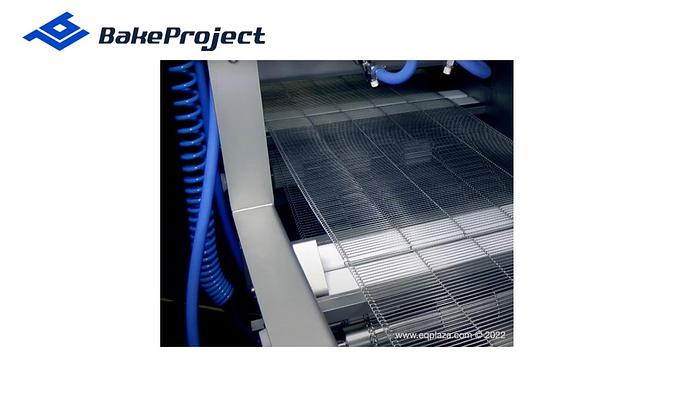 Equipment for applying of egg melange and glaze