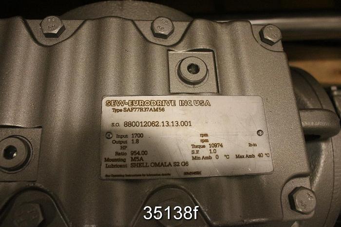 Unused Sprout Bauer V-Auto Strainer, Top Housing, Drive Assembly #35138