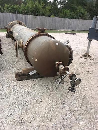 Used Used Southern Heat Exchanger Corp.  Approximately 2633 sq ft. 316L stainless steel shell and tube heat exchanger