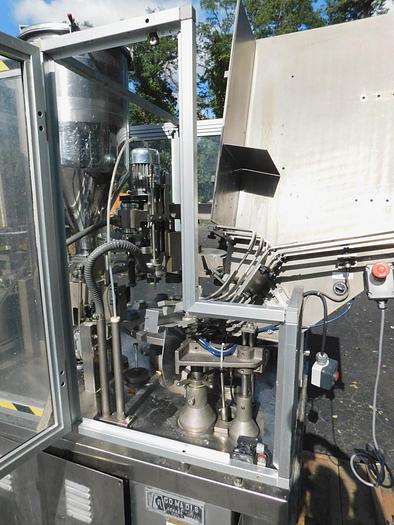 Used COMADIS C 100 S METAL TUBE FILLER
