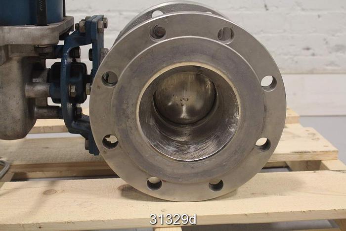 Unused Jamesbury 5150 313600TT1 6" Control Ball Ball Valve #31329
