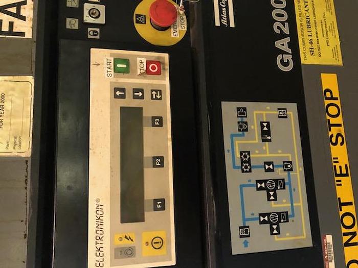 Used 250 HP ATLAS COPCO AIR COMPRESSOR