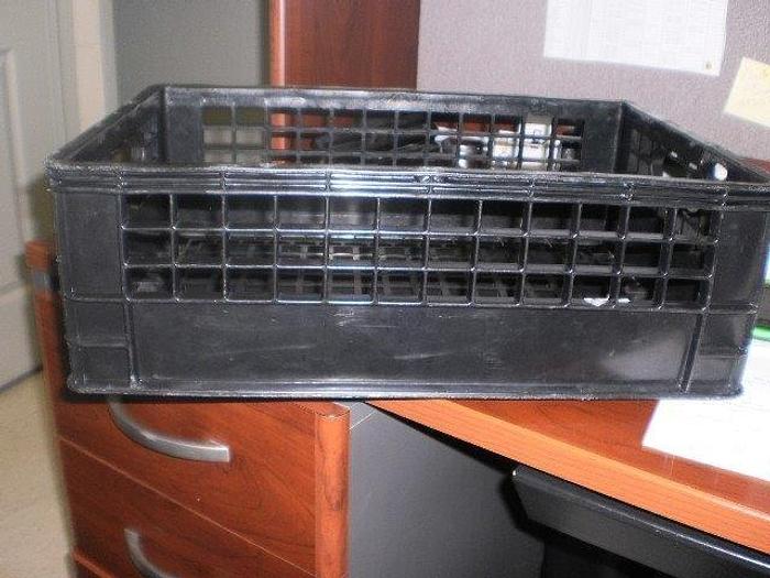 Used Heavy Duty Stackable Plastic Totes/Milk Crates