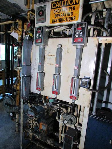 Used AFC Integral Quench Furnace, 36"W x 36"H x 48"L, Gas Fired, 1750°F