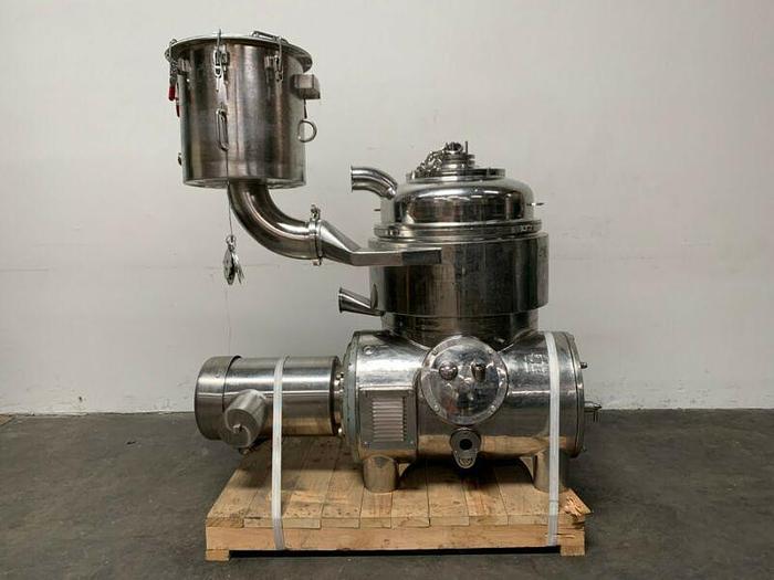 Used Westfalia Centrifuge BKA 35-86-576 w/ Attachment for Blood Plasma 60 Liter Batch