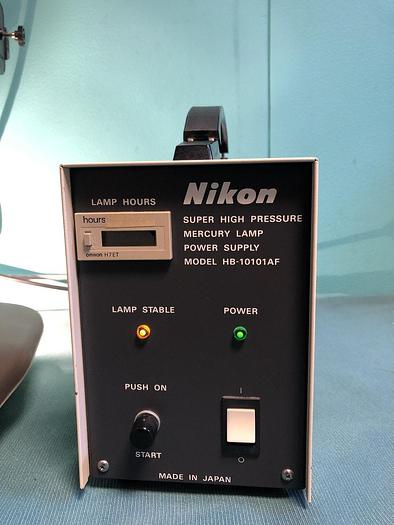D'occasion Nickon Labophot-2 Mikroskop mit HB10101AF super high pressure mercury lamp