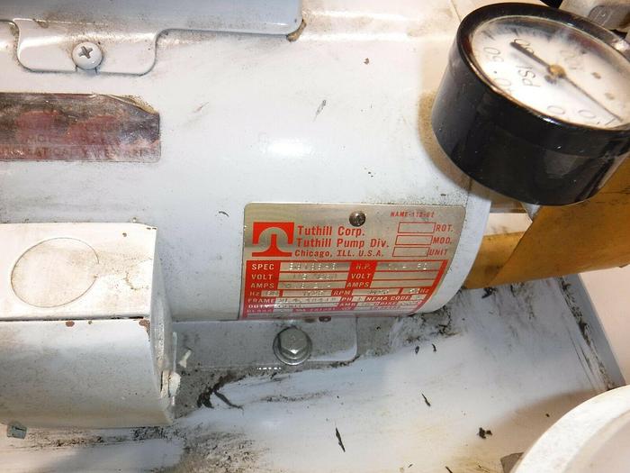 Used Motor Guard Corporation 3x21-0-2 Vacuum pump oil filtration unit