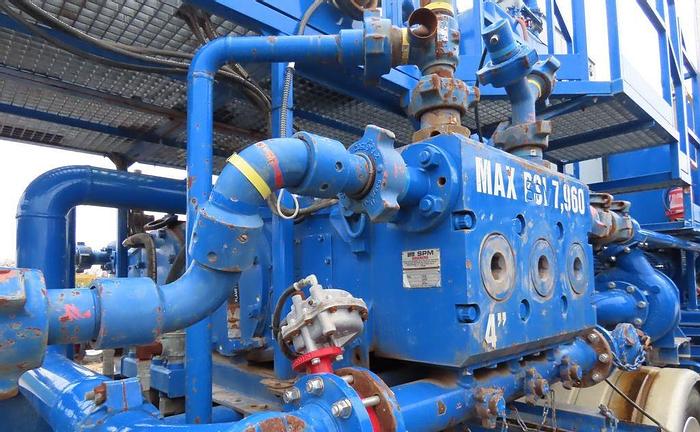 Used Cement Double Pump