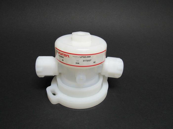 Used Furon UPM3-888 Series 1000 Diaphragm Valve 3/4" ports (3895)