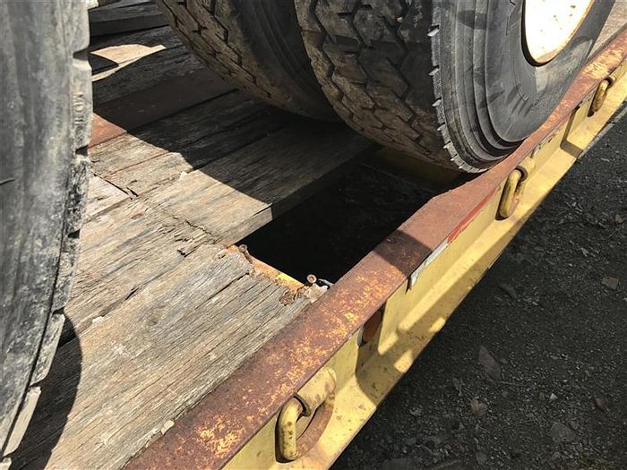 Used 1988 Rogers Lowboy Trailer with Fifth Wheel