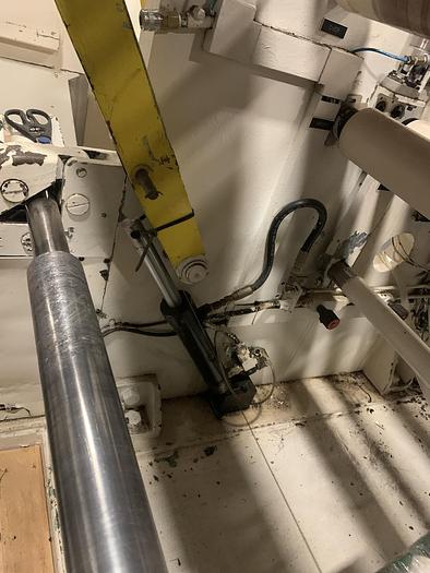 Used 62" TITAN MODEL SR5 CANTILEVERED DUPLEX SLITTER REWINDER 24" OD REWIND