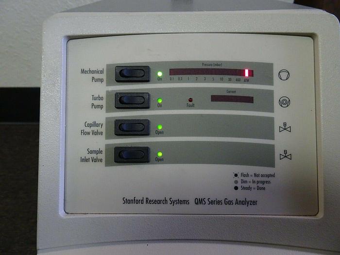 Used Stanford Research Systems QMS200 High Pressure Gas Analyzer MS Mass Spectrometer