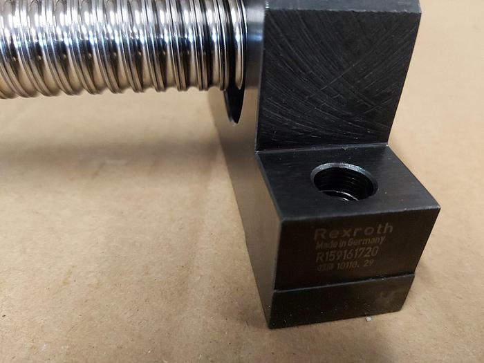 Kompletter Präzisions Kugelgewindetrieb mit Lagerung, Hub 560mm, Gew 25mm, Rexroth,  neu