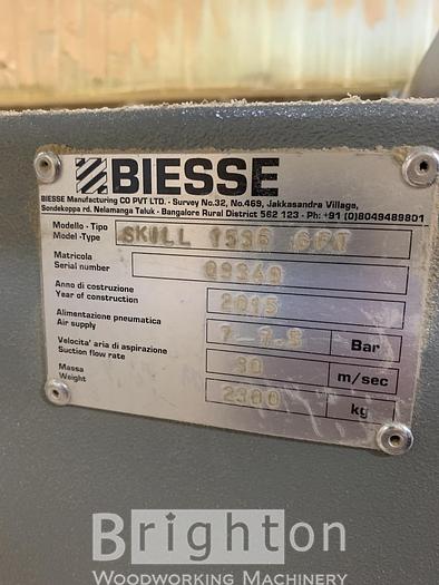 Used 2015 Biesse Skill 1536 G FT CNC