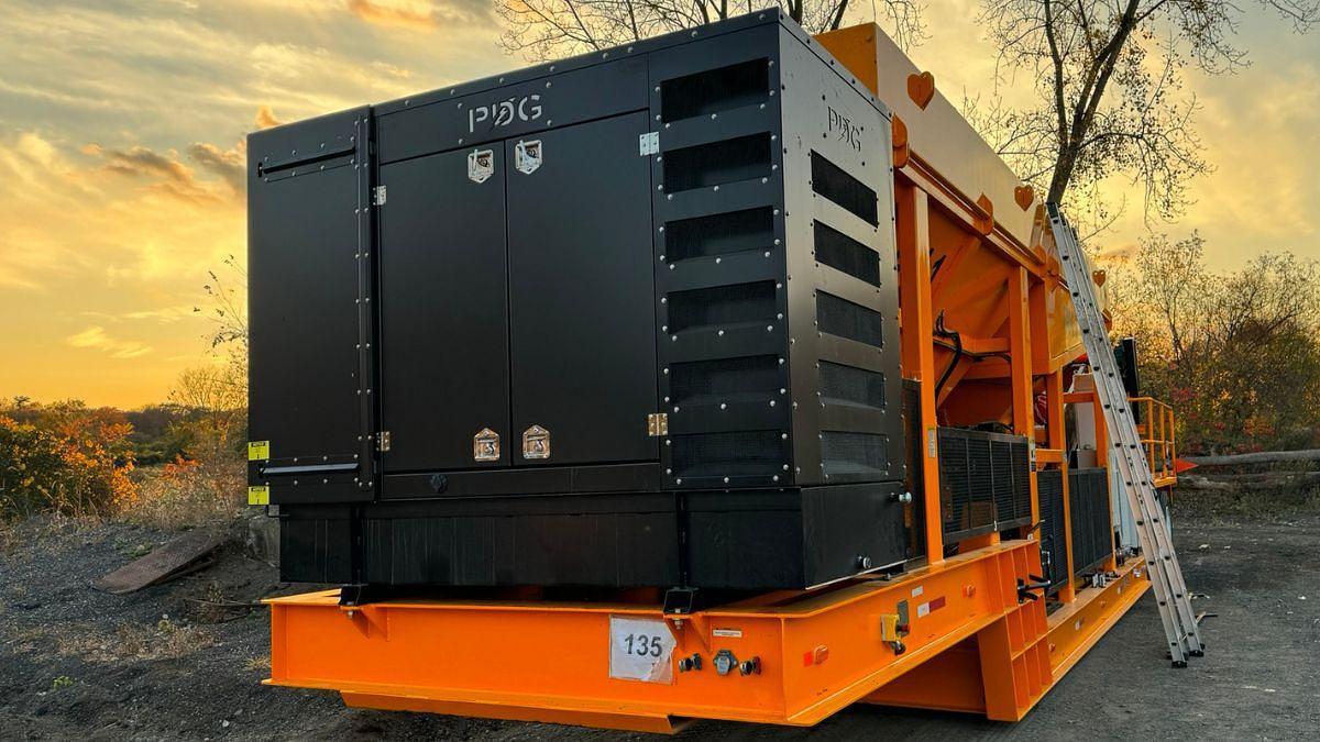 Used 2024 PDG 100 kW, Three Phase Open Frame Generator