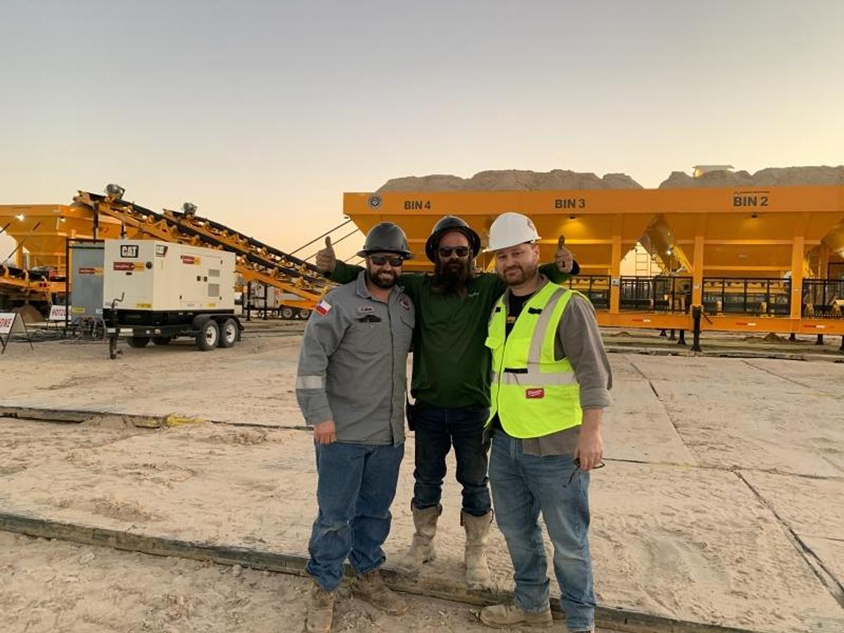 Olympus wet sand bins